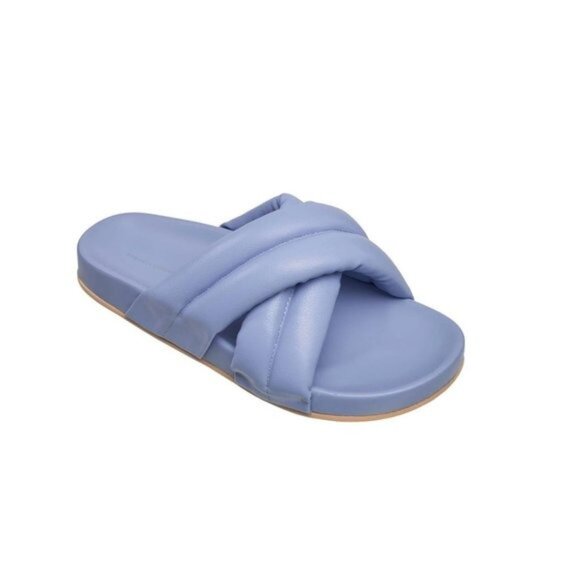 French Connection Hayden Sandals in Light Blue - Picture 1 of 5